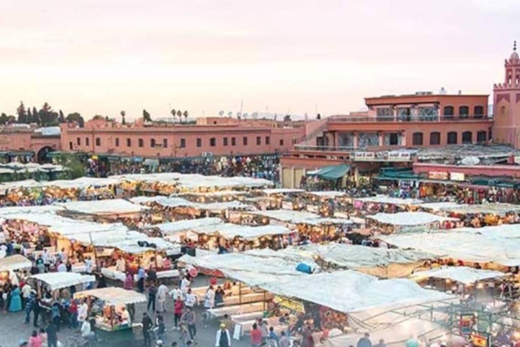Appartement Funny House A Place Jamaa El Fna De Marrakech Марракеш Экстерьер фото